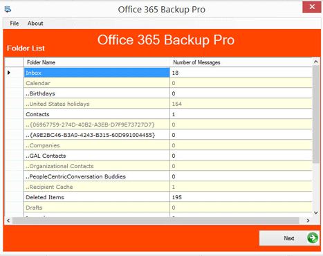 Export Office 365 Data to Outlook PSt file